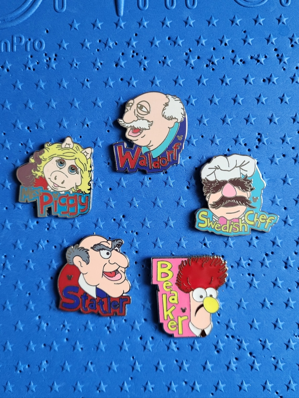 Disney Trading Pin 2007 Hidden Mickey The Muppets Pins Set Of 5